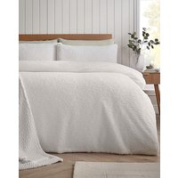 CL Textured Wave Fur Duvet Cover Set DOUBLE