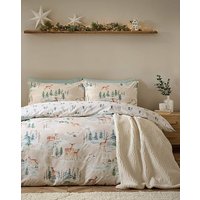 CL Brushed Christmas Deer Duvet Set