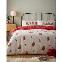 CL Christmas Robins Duvet Cover Set