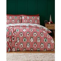 CL Xmas Vintage Stripe Duvet Set
