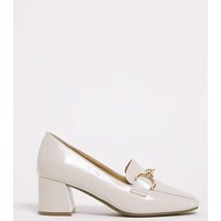 Flexible Block Heel Loafer E Fit JD Williams