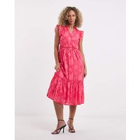 Burn Out Tea Dress JD Williams