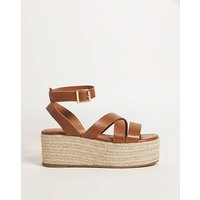 Flatform Espadrille Sandals Ex Wide