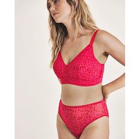 Lemonade Dolls Leopard Mesh Briefs - Pink, Size 10