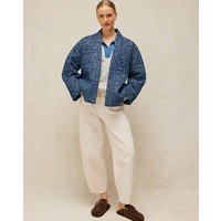 STUFF ELODIE REVERSIBLE JACKET Blue Multi Coloured