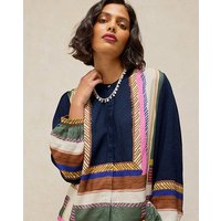 STUFF LANA PRINT TOP Navy Print