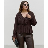 FRILL PLEATED TOP