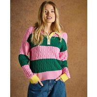 Cable Rugby Top Stripe