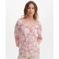 Finery London Ivie Floral Stripe Jacquard Blouse