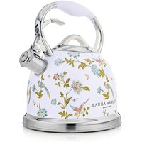 Laura Ashley Stove Kettle Elvenden White White - Laura Ashley