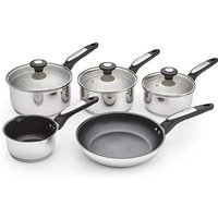 Stainless 5 PC Pan Set Stainless Steel