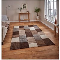 Block Brooklyn Rug Beige Grey 120X170