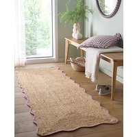 Jute Escallop Runner 67X200