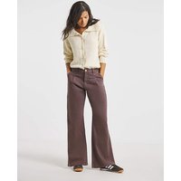 SBE Milk Pleat Wide Jeans