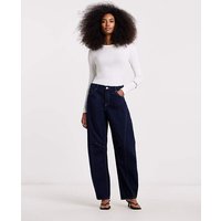 Voluminous Barrel Leg Jeans 16R