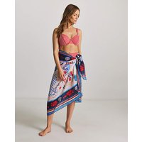 Dolce Vita Print Beach Sarong