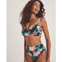 Fold Over Bikini Brief Floral