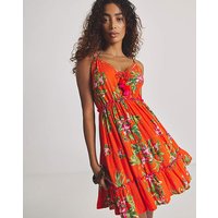 Strappy Mini Beach Dress