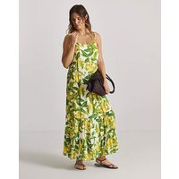 Lemon Print Beach Dress Lemon Print