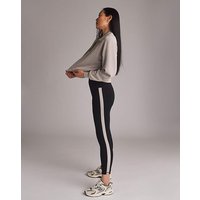 All Day 7 8 Leggings Black Beige