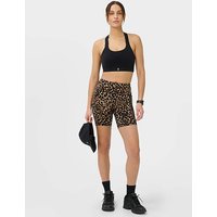 Power 6 Biker Shorts Leopard