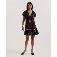 Fasnia Wrap Mini Dress