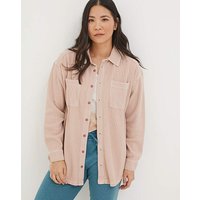 Cotton Liza Waffle Shirt Light