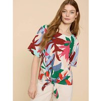 Sara Tie Hem Top Multi