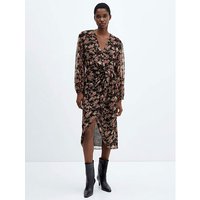 Knot Print Dress Multi