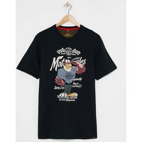 Eagle Print Tee Long Length 36 38