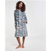 Button Through Maxi Gown Floral Print 20 22