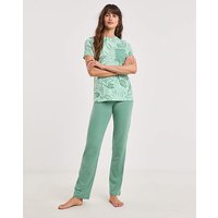 Value Pyjama Set Leaf Print Leaf Print JD Williams 24 26