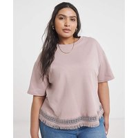 Fringing Hem T Shirt