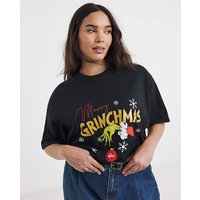 Merry Grinchmas Glitter License T Shirt 22 24