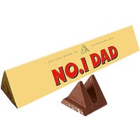 No.1 Dad Milk Chocolate Bar