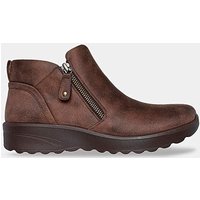 Microleather Bootie D Fit