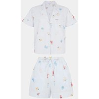 Embroidered Pyjamas Set