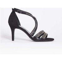Joanna Hope Glitzy Ankle Strap EEE Fit