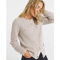 HEAVYWEIGHT CABLE CARDIGAN 20 22