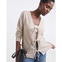 SPONGE TIE FRONT CARDIGAN 32 34
