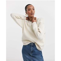 Stitch Detail Jumper Taupe 32 34