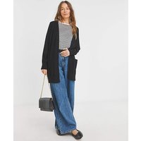 LONGLINE EDGE TO EDGE CARDIGAN 32 34