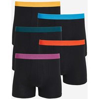 5 Pack Contrast Waistband Front