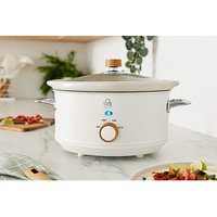 Swan Nordic 3.5L Slow Cooker White White - Swan