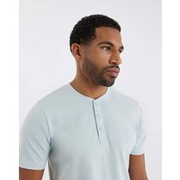 Pure Cotton Grandad T Shirt Long Jacamo 4XL57 59