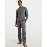 Microfleece Pyjama Set Marl 5XL60 62