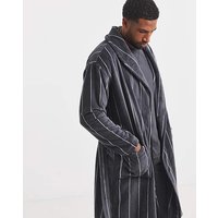 Stripe Fleece Dressing Gown 36 38