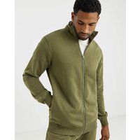 Full Zip Funnel Neck Sweatshirt Long 6XL63 65