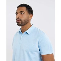 Marl Jersey Polo Shirt Long Marl 3XL54 56