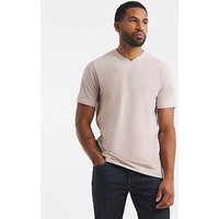 V Neck T Shirt Long Marl